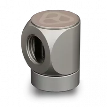 Thermalright DeltaMate Rotary FF 90° Matt Nickel — šiluminės sąsajos adapteris CPU/GPU aušintuvams (TG-DM-FIT-0210)