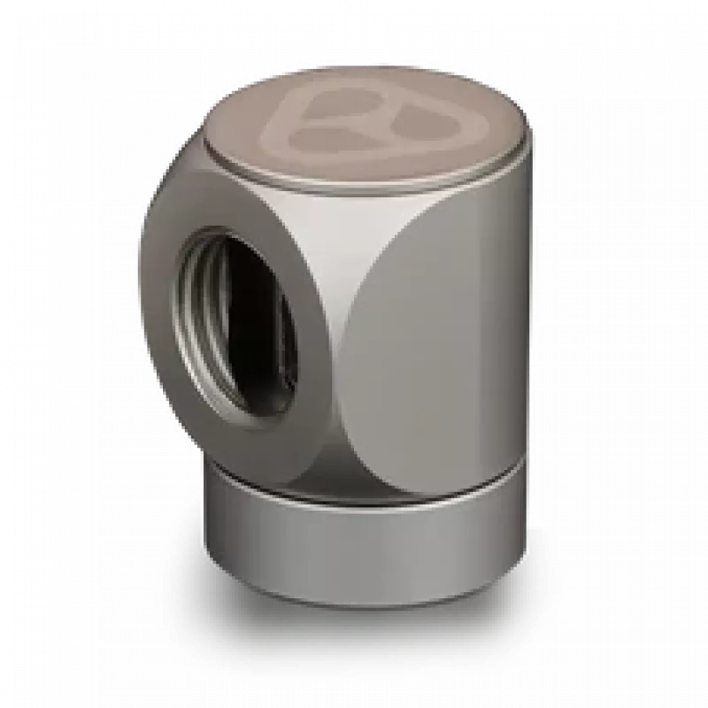 Thermalright DeltaMate Rotary FF 90° Matt Nickel — šiluminės sąsajos adapteris CPU/GPU aušintuvams (TG-DM-FIT-0210)