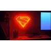 Prie sienos tvirtinamas LED neoninis šviestuvas „Paladone Superman“ PP14478SMTVN, dekoratyvinis sienos ženklas