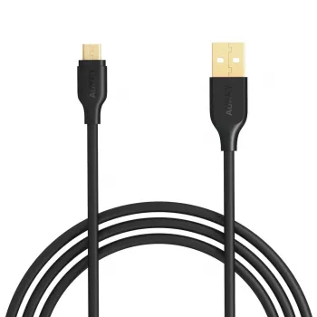 CB-MD1 Black greitojo įkrovimo laidas Quick Charge micro USB-USB | 1m | 5A | 480 Mbps