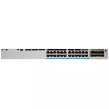 Catalyst 9300L - Network Advantage - komutatorius - L3 - valdomas - 24 x 10/100/1000 (U
