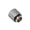 Bitspower Adapter G1/4 inch AG į G1/4 inch IG - 15 mm, sidabro blizgus