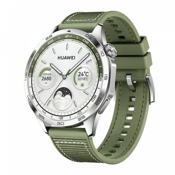 HUAWEI WATCH GT 4 išmanusis laikrodis – iki 2 savaičių baterijos veikimo laikas, kūno rengybos stebėjimo priemonė – suderinama su Android ir iOS – sveikatos stebėsena su pulso bangos aritmijos nustatymu