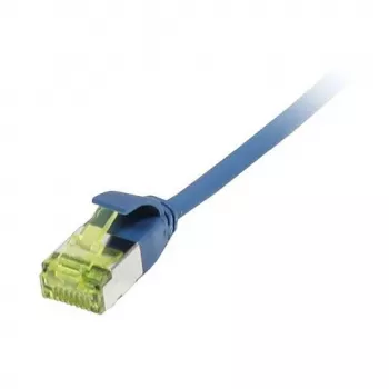 komutacinis kabelis RJ45, CAT6A 500 Mhz, 7,5 m, mėlynas, U/FTP, plonas apvalus d=3,8 mm, TPE/LSZH(Superflex), AWG32, su Cat.7 neapdorotu kabeliu, Synergy 21 (S217338V3)