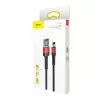 Lightning į USB-A kabelis Baseus CALKLF-G91, 1 m, juodas, 2 vnt. pakuotėje