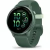 Išmanusis laikrodis GARMIN vívoactive 6 – sportinis laikrodis, 42 mm aliuminio/polimero korpusas, AMOLED 1,2 colio, GPS, 5 ATM, optinis širdies ritmo matuoklis, SpO2, 8 GB, žalias