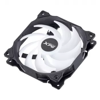 XPG VENTO 120 ARGB PWM (3 vnt.) juodas, ventiliatorius, 12 cm, 300 aps./min., 1850 aps./min., juodas