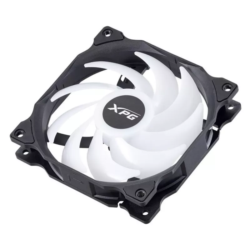 XPG VENTO 120 ARGB PWM (3 vnt.) juodas, ventiliatorius, 12 cm, 300 aps./min., 1850 aps./min., juodas