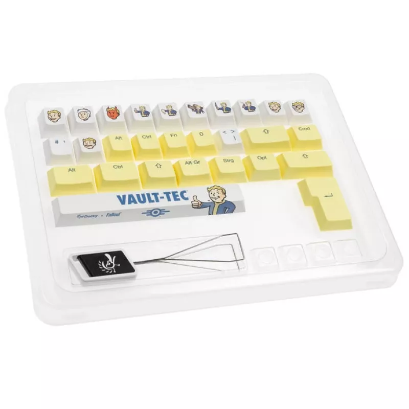 Keycap set Ducky x Fallout 132-piece ISO DE layout