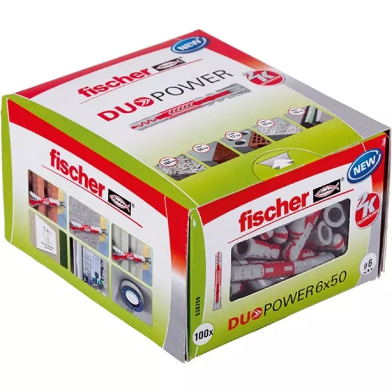 Plėtimosi inkaras Fischer DUOPOWER 6 x 50