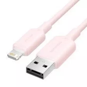 USB į Lightning kabelis Vention LAMPF 1 m — USB 2.0 įkrovimo ir duomenų sinchronizavimo kabelis