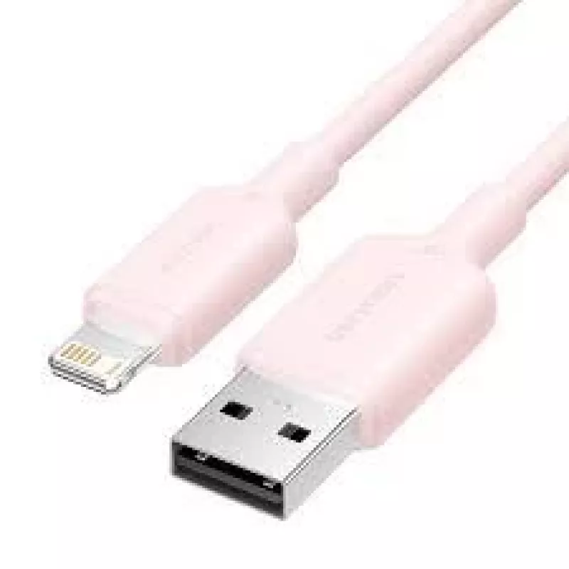 USB į Lightning kabelis Vention LAMPF 1 m — USB 2.0 įkrovimo ir duomenų sinchronizavimo kabelis