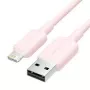 USB į Lightning kabelis Vention LAMPF 1 m — USB 2.0 įkrovimo ir duomenų sinchronizavimo kabelis