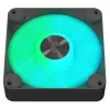 APNX FP1-120 BK 120mm ARGB PWM korpuso ventiliatorius - Juodas