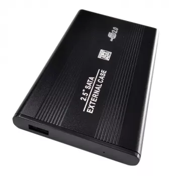 2,5 col. HDD dėklas Extra Digital HC380039 USB 2.0, 6,5 cm
