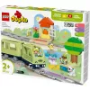 Žaislinis traukinio rinkinys LEGO DUPLO Interactive Adventure Railway 10427, 57 dalys, 2 minifigūrėlės, nuo 2 metų
