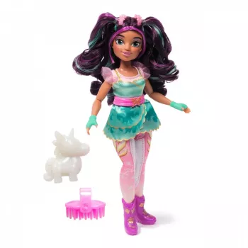 Mados lėlė Spinmaster Unicorn Academy Ava modelis 6072649 – mados lėlė su teminiu apdaru ir aksesuarais