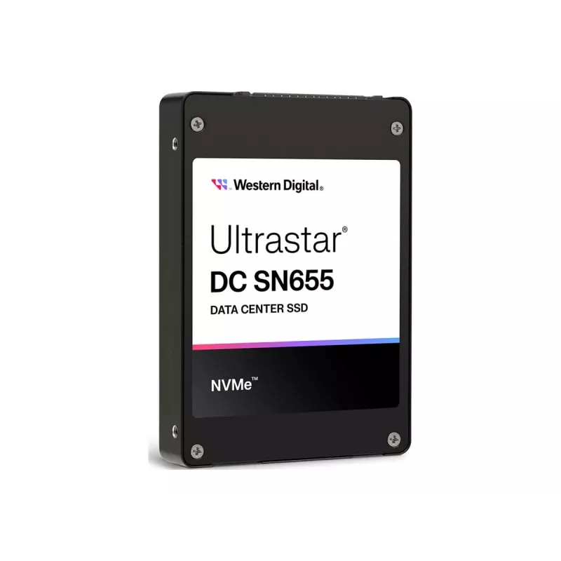 Vidinė U.3 SSD Western Digital Ultrastar DC SN655 15,36 TB (PCIe 4.0, NVMe 1.4b, 6800/3700 MB/s)