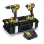 Dewalt sistemos akumuliatorius 18 voltų 18 voltų kombinuotas rinkinys: DCD796, DCF887, 2