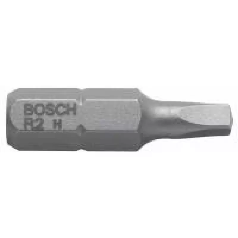 Kvadratinių antgalių rinkinys Bosch Vierkant-Bit 3 extra hard C 6.3, 3 vnt.