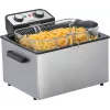 Grupinė keptuvė Steba DF 300 Double 5 L 3000 W juoda nerūdijantis plienas