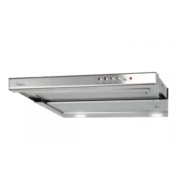 Akpo WK-7 Light 60 virtuvės gartraukis, pusiau įmontuojamas (ištraukiamas), nerūdijantis plienas