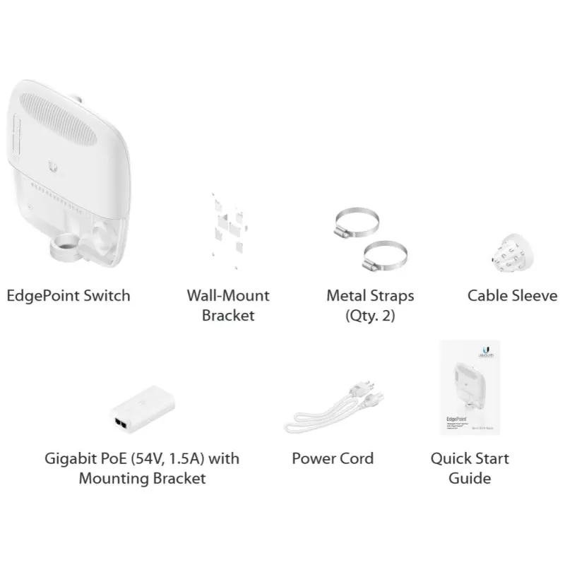 Tinklo komutatorius Ubiquiti EP-S16