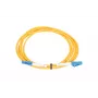 Patchcord Extralink LC/UPC - LC/UPC vienmodis G.652D, 3 mm, 2 m