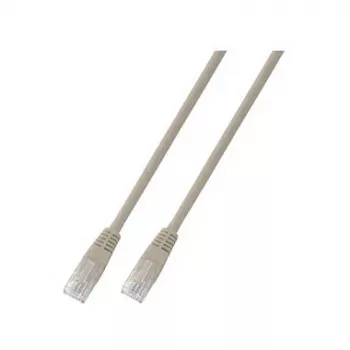 EFB-Elektronik RJ45 komutacinis kabelis Cat.6 U/UTP PVC CCA Pilkas 3m Gamintojas: EFB Elektronik (K8100GR.3)