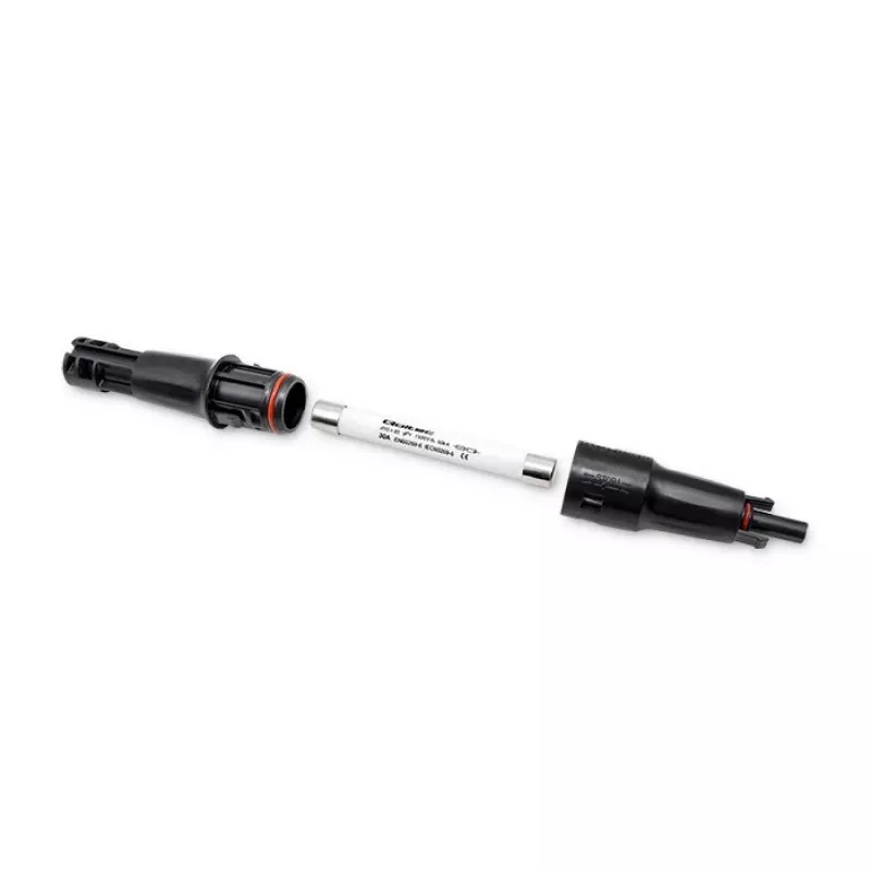 Saulės jungtis QOLTEC MC4 1500V 30A – išorinė fotovoltinė kabelio jungtis