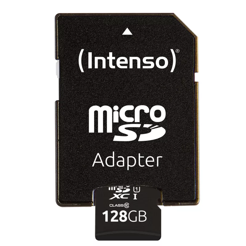 Intenso 128 GB microSDXC UHS-I Class 10 atminties kortelė