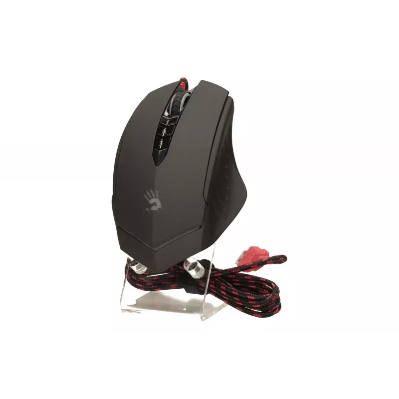 Žaidimų pelė A4Tech Bloody V8m — 3200 DPI, 8 mygtukai, V-Track optinė, USB Type-A, juoda