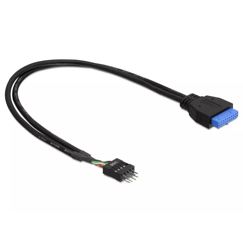 DeLOCK USB 3.0 19 kontaktų - USB 2.0 8 kontaktų 45cm