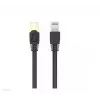 Tinklo kabelis UNITEK C1811EBK RJ-45 RJ-45 3 m Juodas