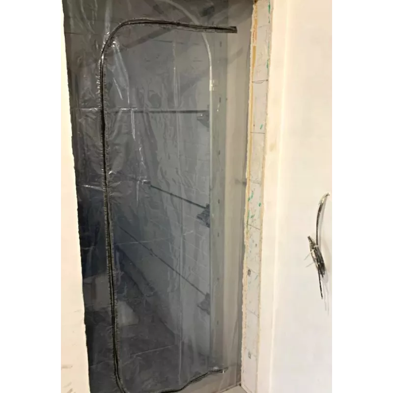 dulkių barjeras durų renovacijai Xxl, dulkių uždanga 230X135 durims