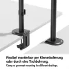 Monitoriaus laikiklis 17-32 inch, maks. 9 kg, juodas