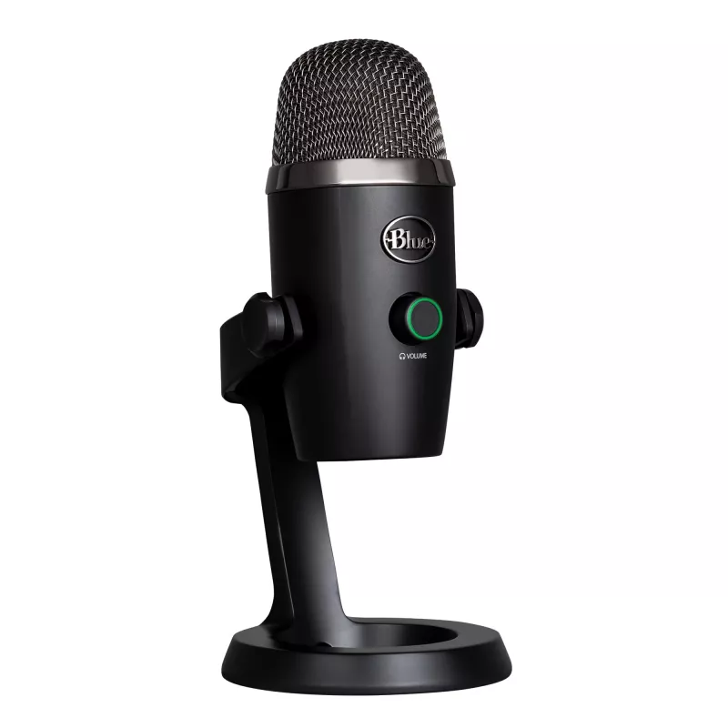 Logitech Yeti Nano, stalinis mikrofonas, 20 - 20000 Hz, 0,5%, 24 Bit, 48 kHz, 4,5 mV/Pa