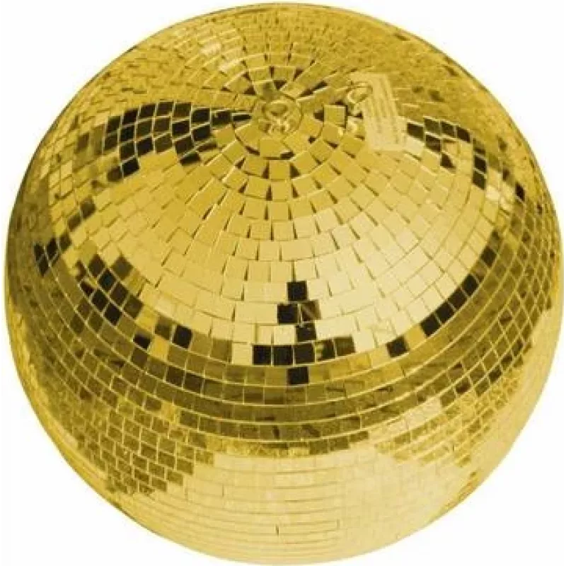 Disko rutulys EUROLITE 30 cm auksinis veidrodinis rutulys (modelis 50120035)