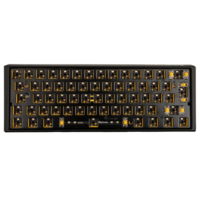 Ducky One 3 Hot-Swap Barebone Mini žaidimų klaviatūra USB JAV anglų kalba, juoda