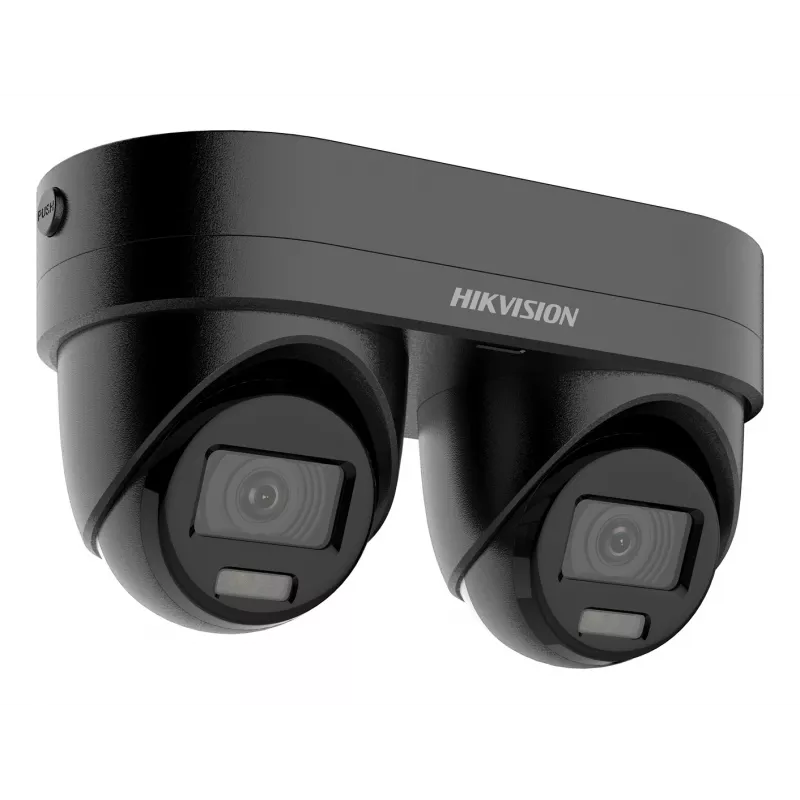 Apsaugos kamera Hikvision DS-2CD2343G2D-LIZ2UY/SL(2.8/4)JUODA — Turret, 2688×1520, lauko, 2.8/4 mm