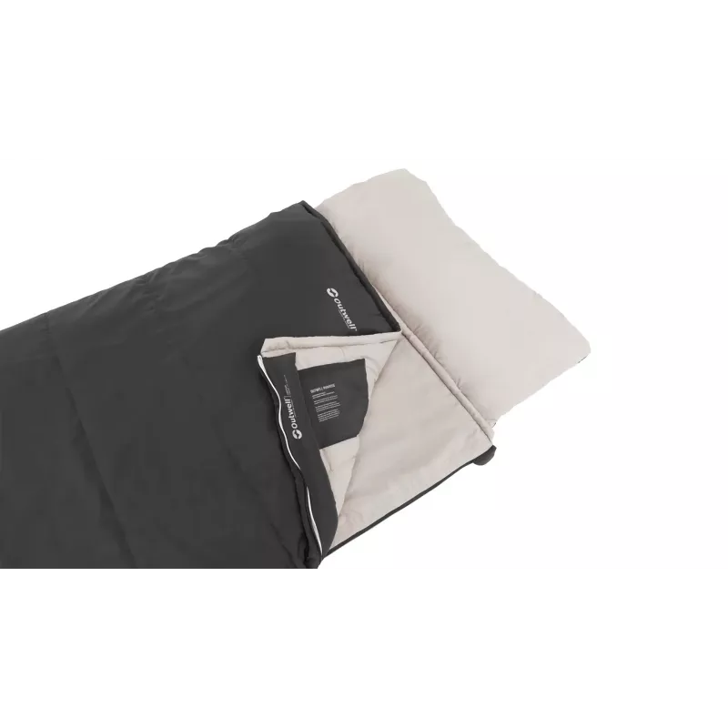 Miegmaišis Outwell Contour Prime suaugusiems stačiakampis 850×2200 mm poliesteris tamsiai pilkas