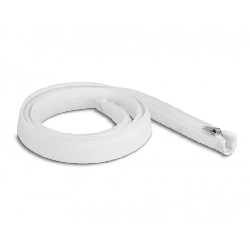 Pintas apsauginis apvalkalas DeLOCK 20821 1 m x 20 mm baltas