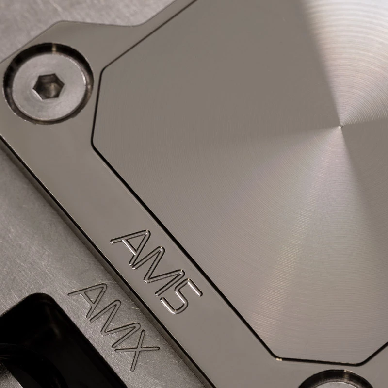 EK Waterblocks EK-Quantum Velocity2 D-RGB - AM5, nikelis + akrilas