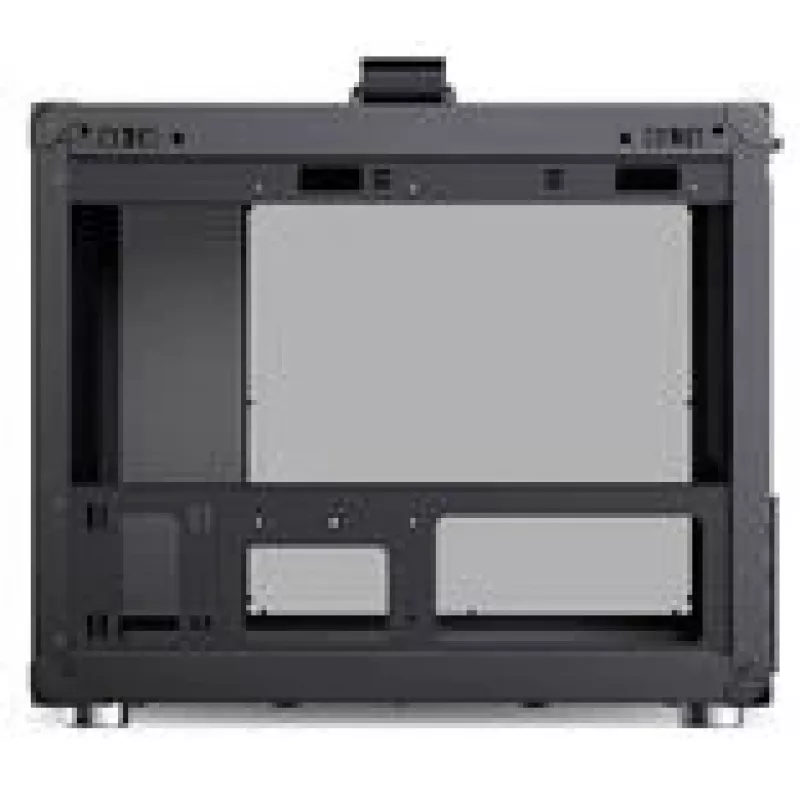 Jonsbo C6 MAX kompiuterio korpusas, mini korpusas, Micro-ATX, grūdintas stiklas - juoda