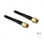 Bendraašis kabelis DeLOCK RP-SMA - RP-SMA 10m