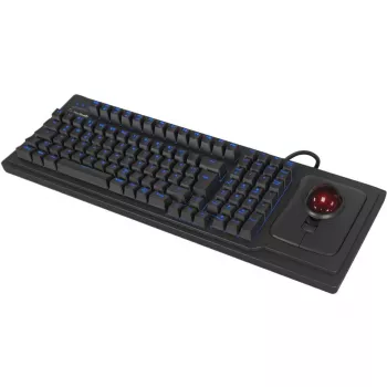 KeySonic KSK-8202ELU-T (US) klaviatūra universali USB QWERTY US English juoda