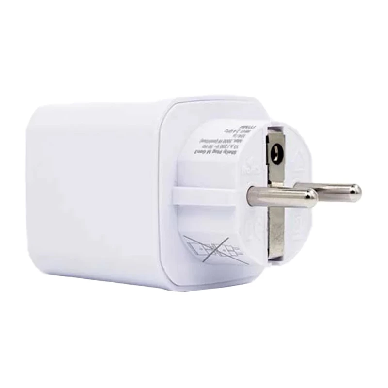 Shelly Plug PM Gen3 Matter 13A išmanusis lizdas, baltas