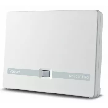 Gigaset N530 IP PRO + S700H PRO DECT telefonas su skambintojo ID antracito spalvos