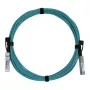 Šviesolaidinis/AOC kabelis UBIQUITI UACC-AOC-SFP10-5M SFP+ į SFP+, 10 Gbit/s, 5 m, 850 nm, PVC apvalkalas, akvamarinas