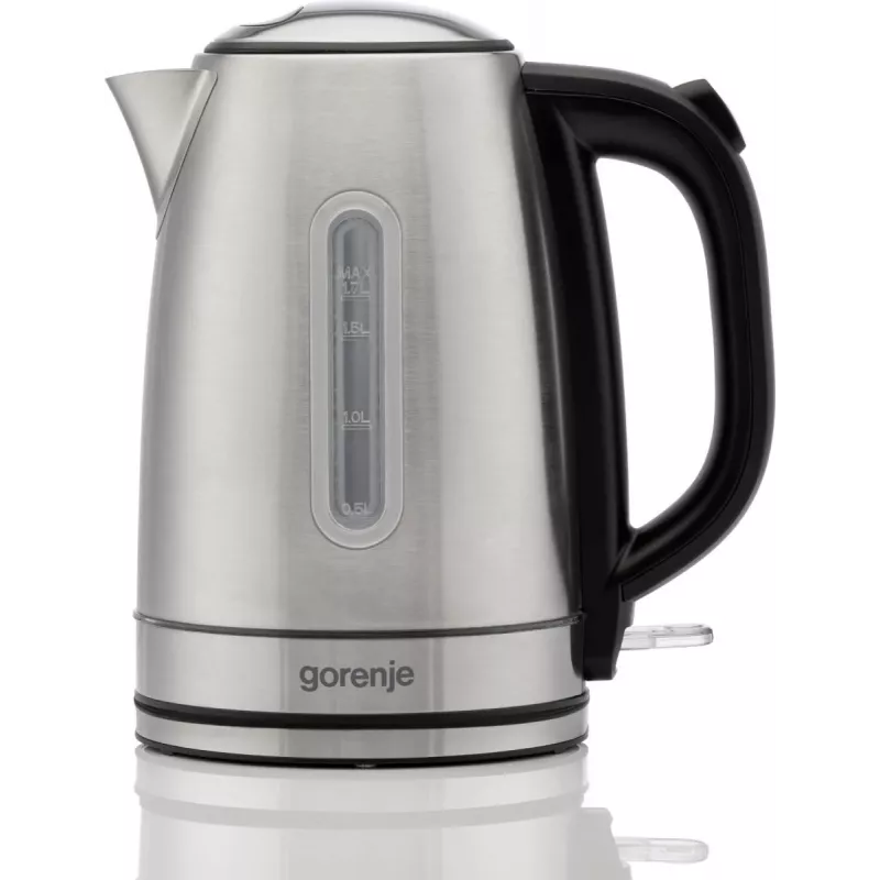 Gorenje Virdulys | K17DS | Elektrinis | 2200 W | 1,7 L | Nerūdijantis plienas | 360° besisukantis pagrindas | Nerūdijantis plienas